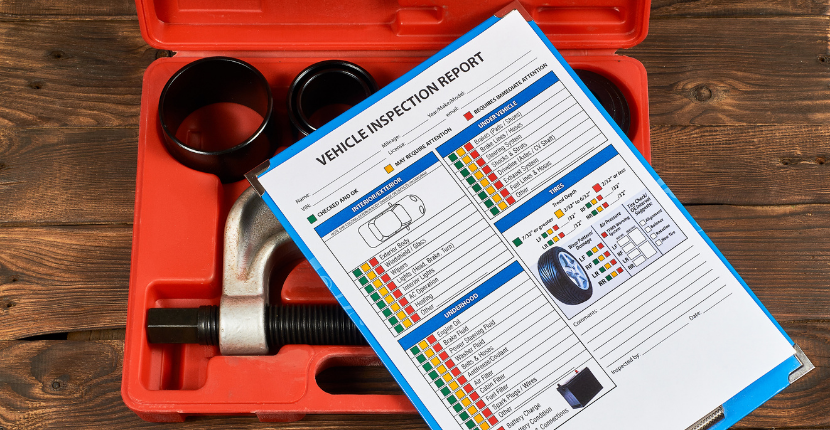 Vehicle deal inspection guide